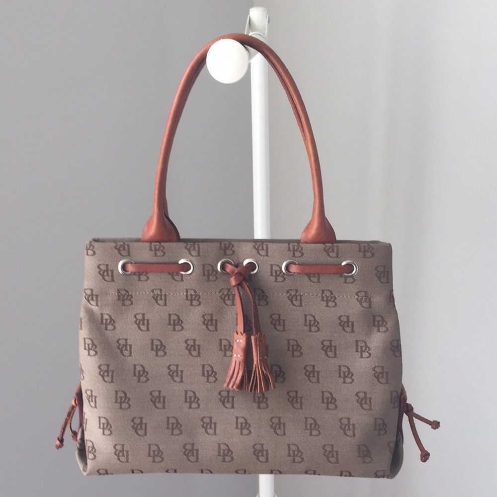 “Vintage” Dooney & Bourke Tassel Tote